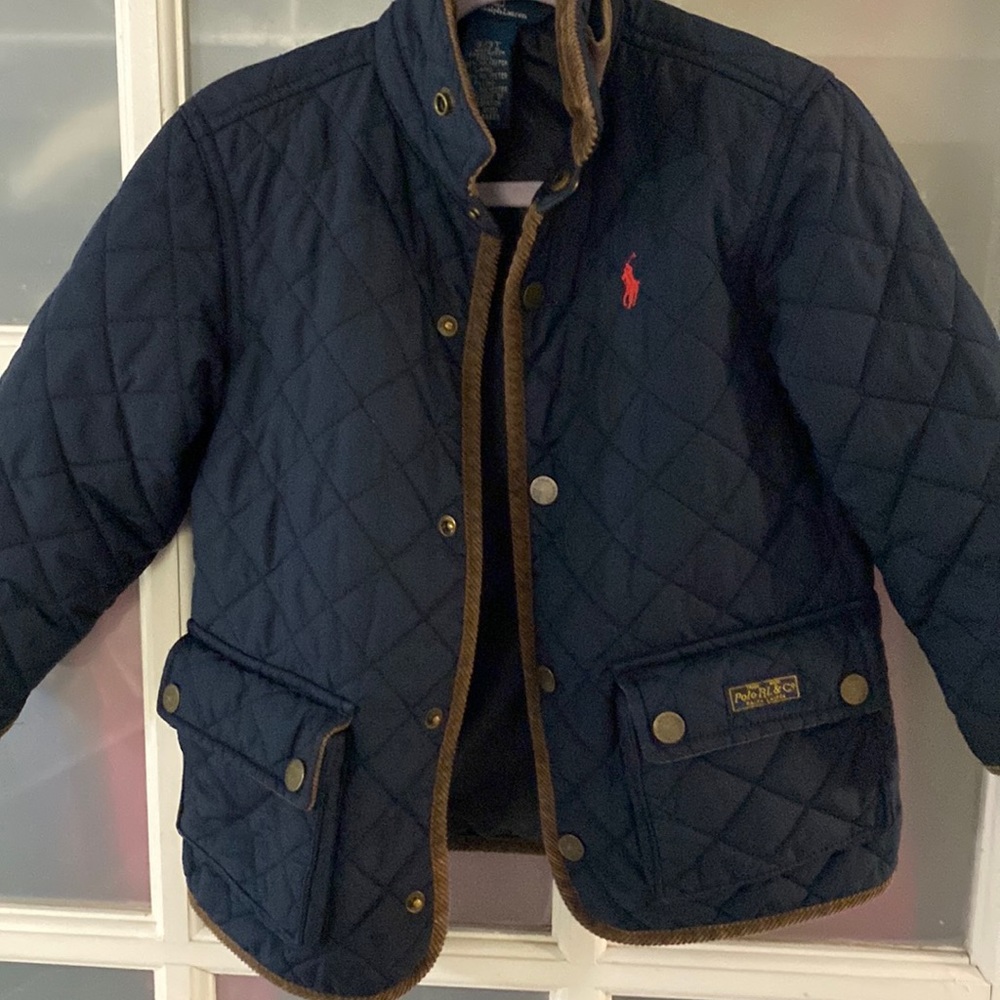 Kids polo, Ralph Lauren jacket quilted jacket